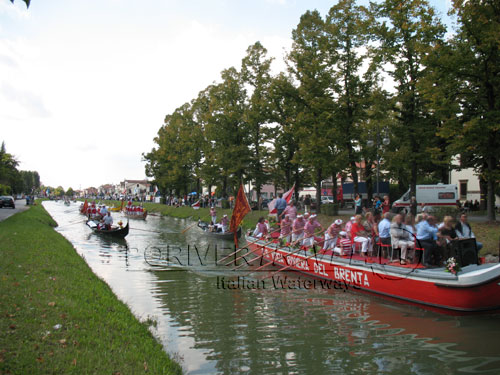 Festa sul naviglio del Brenta